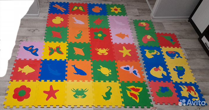 Детский ковер пазл