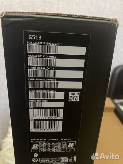 Asus Rog strix RTX3050 144Ghz Ryzen 7