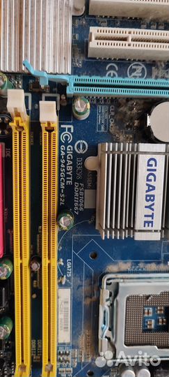 Материнская плата gigabyte ga-945-gcm -s2l