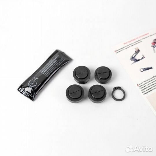 Втулки-шарниры на тяги трапеции дворников 16мм 4шт