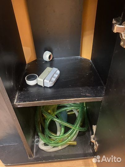 Аквариум с тумбой угловой 151см