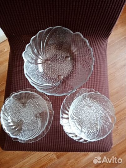 Набор посуды стекло