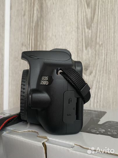 Зеркальный фотоаппарат canon eos 250d kit