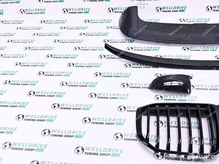 Спойлеры решетка крышки зеркал М стиль BMW X7 G07
