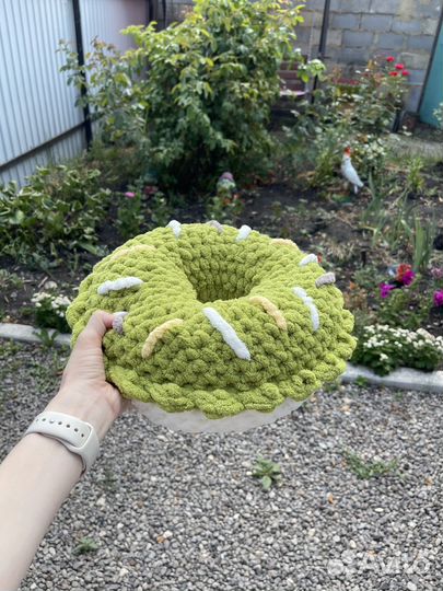 Подушка пончик