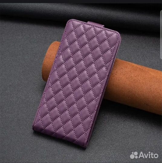 Новый кожанный чехол-книжка на samsung s23 ultra