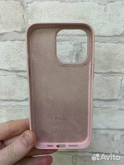 Кожаный чехол iPhone 13Pro