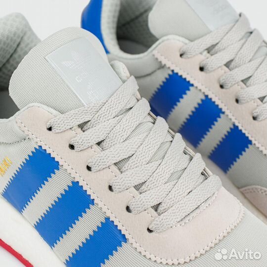 Кроссовки Adidas Iniki Runner Boost Grey Blue (арт. 25194)