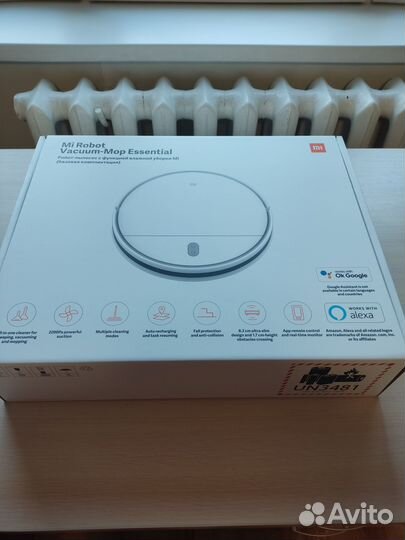 Робот пылесос xiaomi mi robot vacuum mop essential