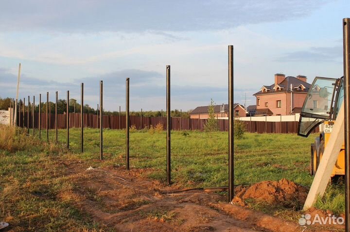 Винтовые сваи всех диаметров с монтажом