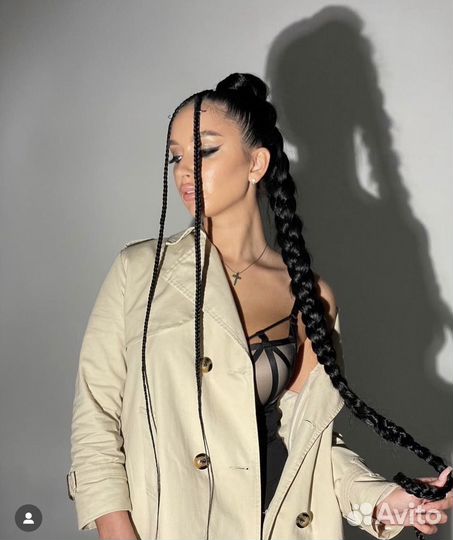 Хвост на резинке / накладной хвост / шиньен