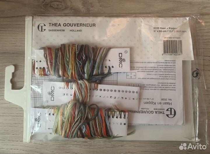 Остатки от набора для вышивания Thea Gouverner