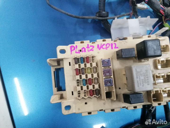 Проводка Тоyota platz