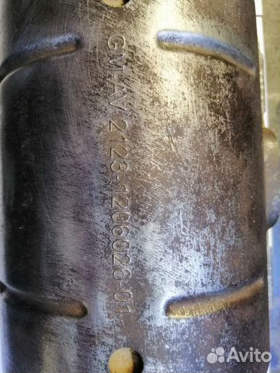 Катализатор Niva chevrolet