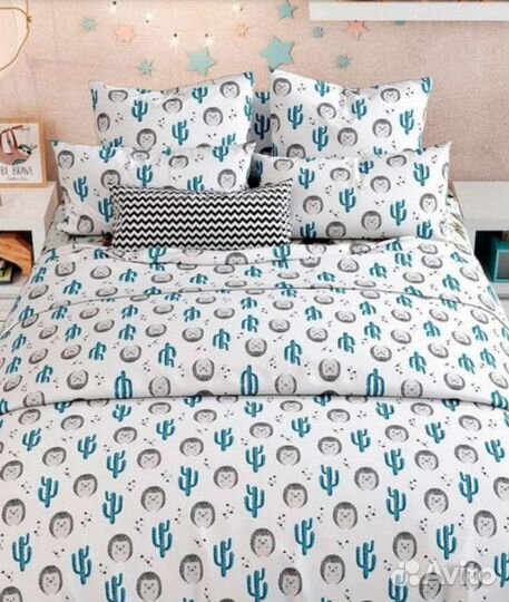 Постельное белье 1,5 спальное новое детское