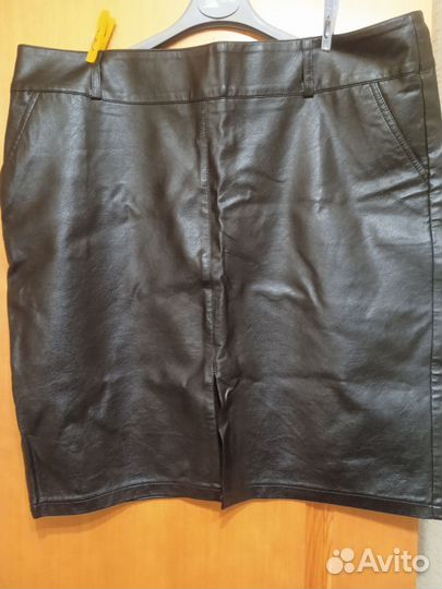 Кожаная юбка