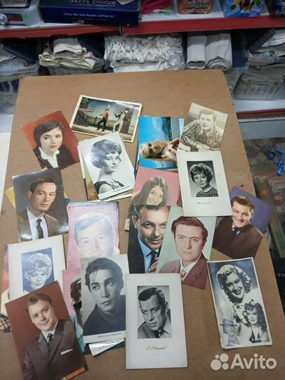 Открытки (карточки) артистов СССР