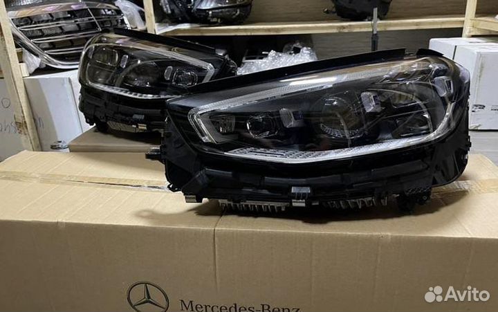 Оригинал фары Mercedes w223