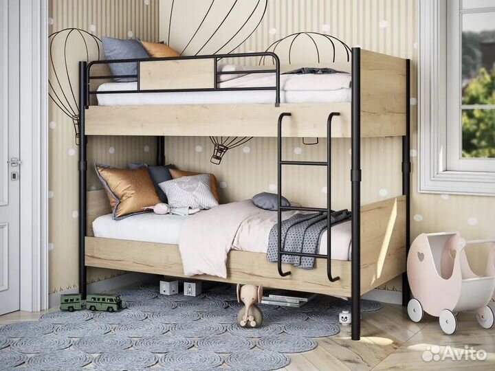 Детская кровать двухъярусная