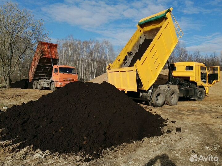 Грунт, чернозем с доставкой