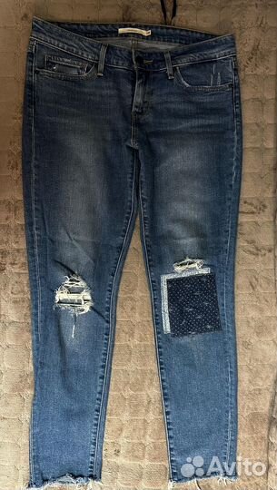 Джинсы Levi’s оригинал 711 W28 L32