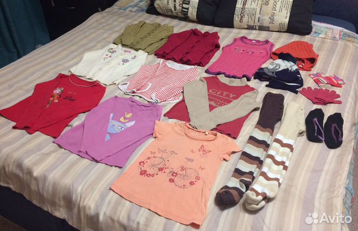 Теплые вещи для девочки 5-6 лет