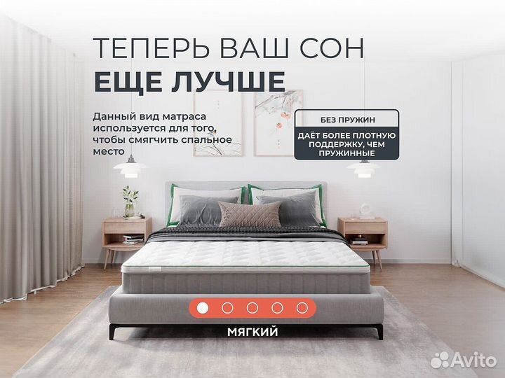 Наматрасник Clever FoamTop 210x230