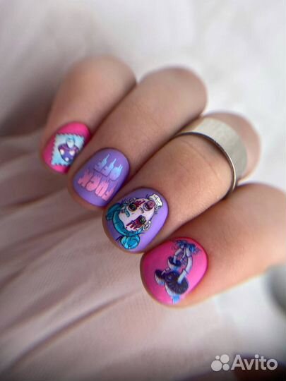 Маникюр с покрытием