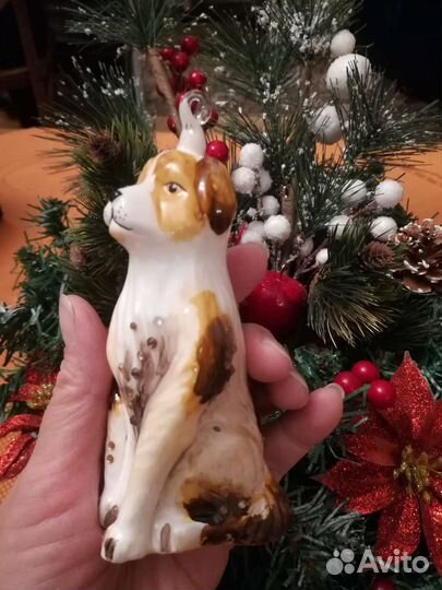 Елочные игрушки komozja, Собака