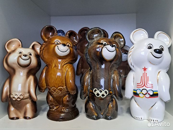 Олимпийский мишка 1980 (31 шт)