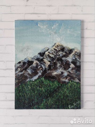 Картина интерьерая акрилом на холсте