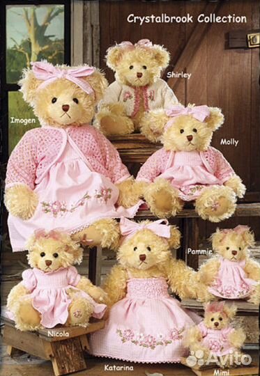 Мишка Молли игрушка Settler Bears, 45см