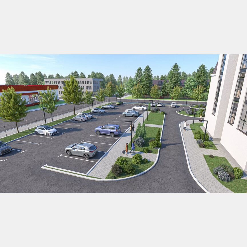 Квартира-студия, 29,9 м², 1/4 эт.