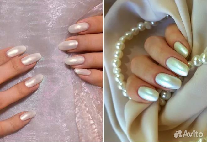 Жемчужная втирка для маникюра