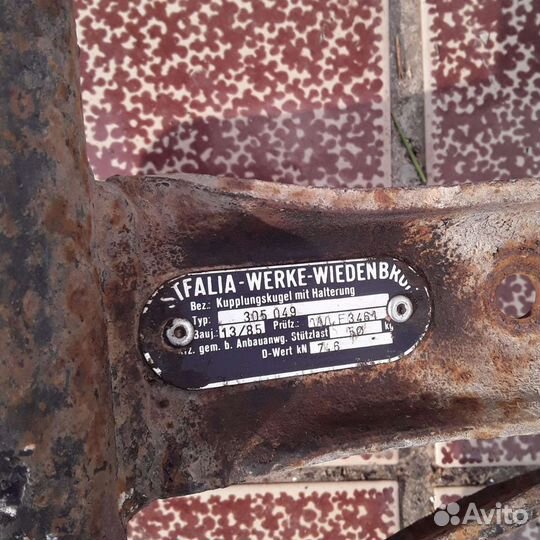 Фаркоп Ауди80 b2