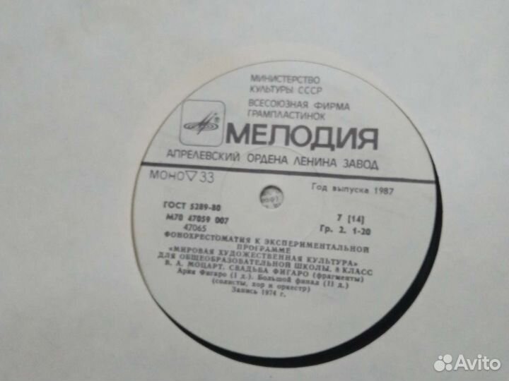 Виниловые пластинки