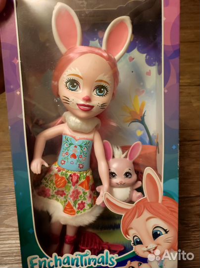 Кукла Enchantimals FRH52 с любимой зверюшкой, 31см