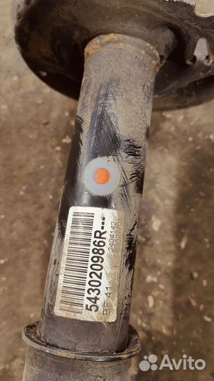 Стойки передние Рено Логан 2