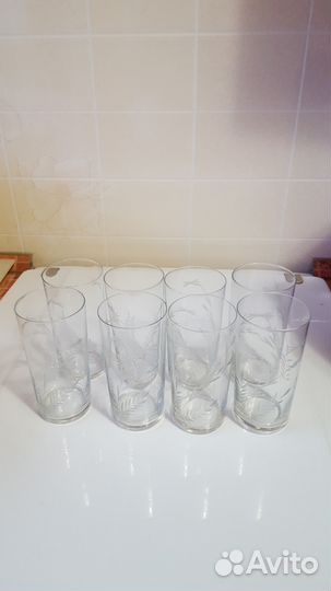 Стаканы стеклянные