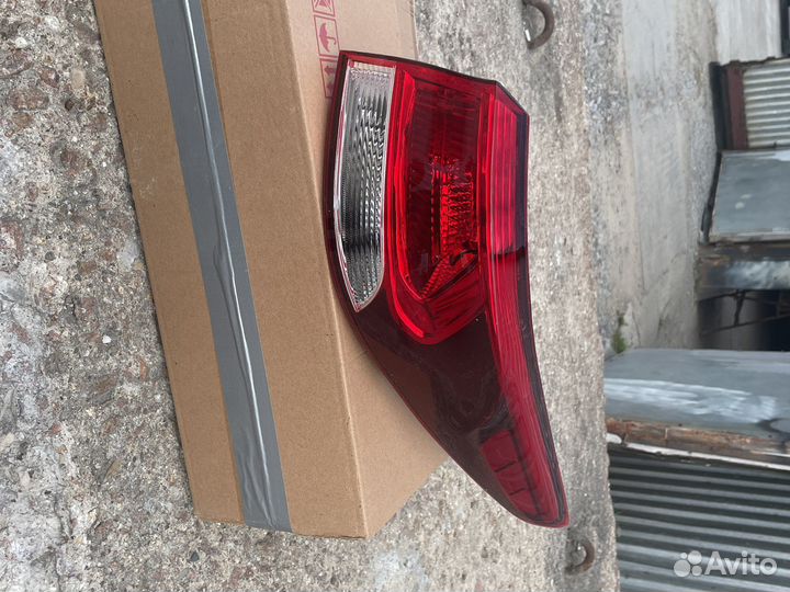 Kia rio фанарь задний правый