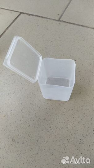 Коробочка для мелочей, прозрачный пластик
