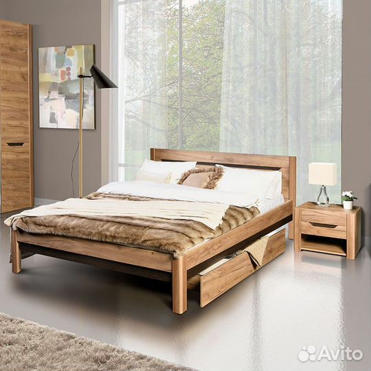 Тумба прикроватная афина-З дуб крафт (0071681421)