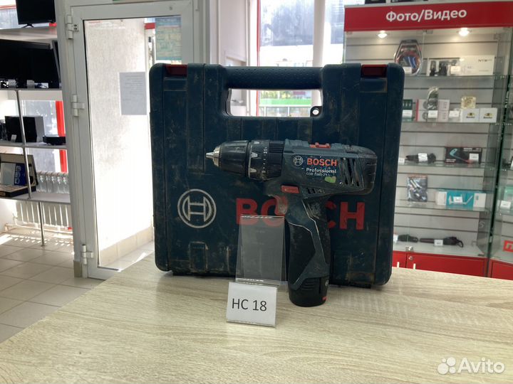 Дрель-шуруповерт Bosch GSB 1080-2-LI 1.5Ah x2 Case