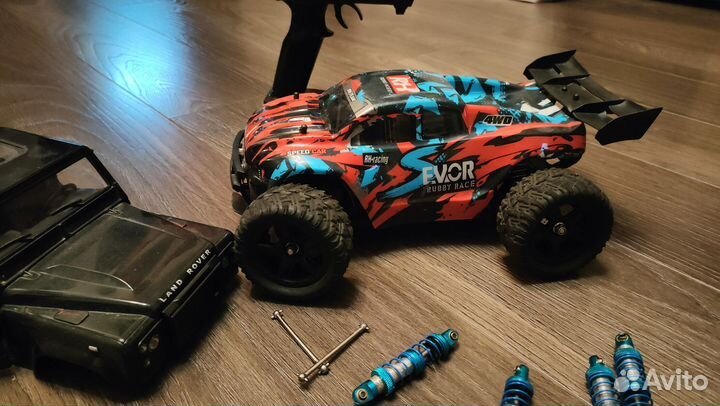 Машинка на радиоуправлении remo hobby s evor 1/16