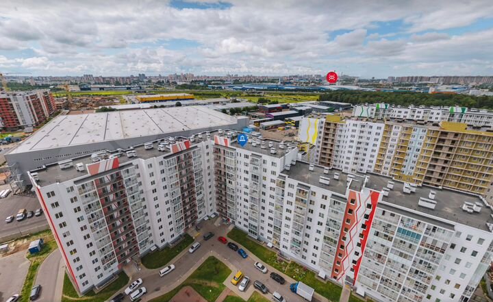Квартира-студия, 24,4 м², 8/12 эт.