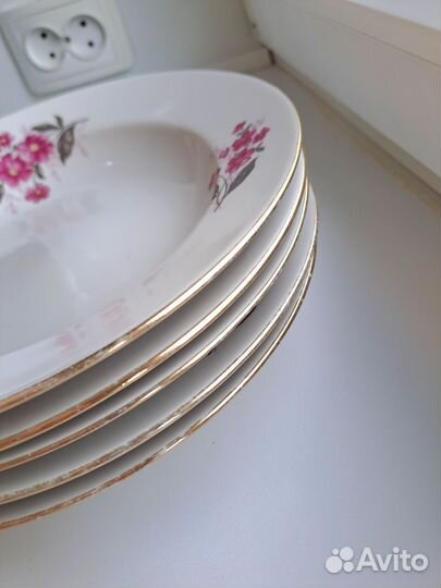 Тарелки Дулево СССР 1968