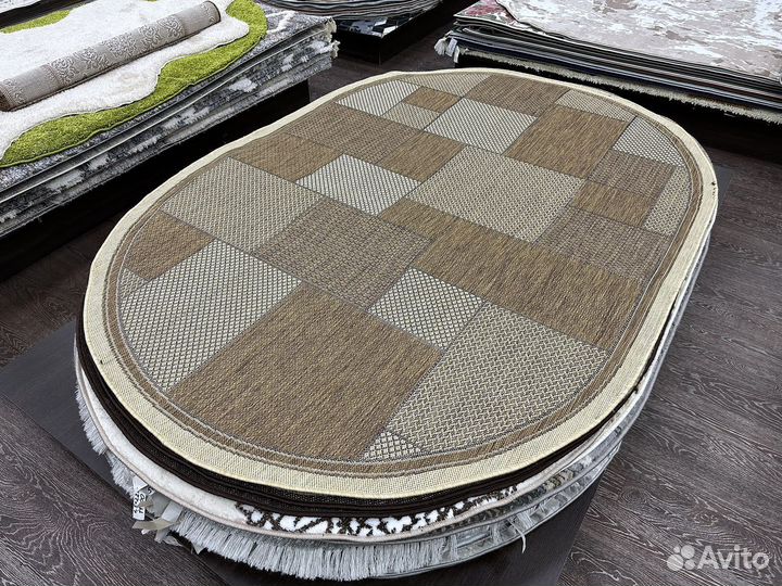 Ковер овальный для кухни 1.6х2.3