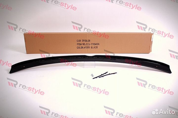 Спойлер Toyota Corolla 180 Черный 209