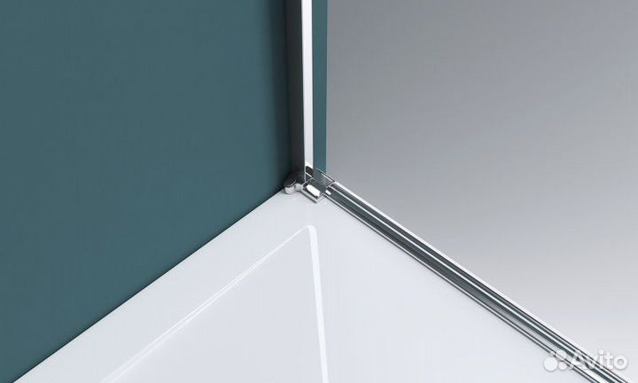 Душевая дверь BelBagno kraft 1200х1950 хром kraft-B-12-60/60-C-Cr-R