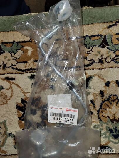 Трубка масляная для тойота